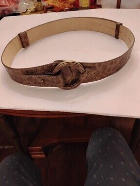 Chico's Fashion Belt In Gold